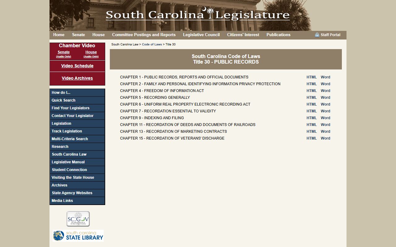 Newberry County court records South Carolina public records title screenshot